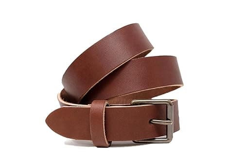 Northwind Leather Belt for Men — Brown (36 inch) 