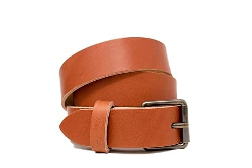 Northwind Leather Belt for Men — Tan (32 inch) 