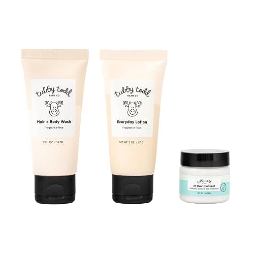 Tubby Todd Bath & Skincare Routine – The Regulars Bundle (Travel Sizes)