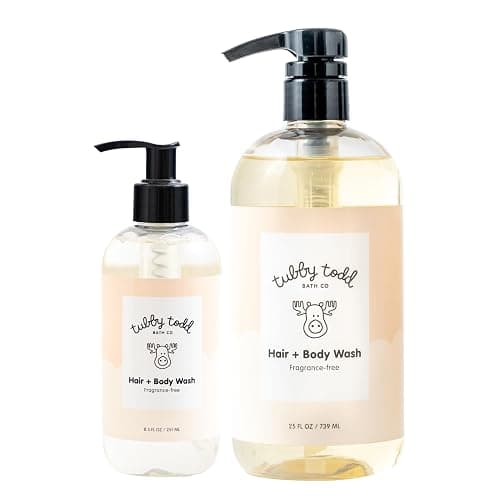 Tubby Todd Hair + Body Wash – Gentle, Natural Baby Shampoo & Body Wash